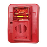 Gentex Corp. GECR24PWR Commander 3 Series 24 VDC Horn/Strobe with Red Lens