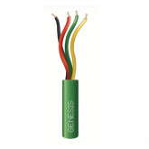 22/4 Solid Riser Cable - 500ft, Green