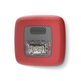 Gentex Corp. GHSR Commander 5 Serie  24 VDC Selectable Candela Low-Profile Evacuation Horn/Strobe" Red