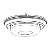 Dome Bubble and Cover for Outdoor Surface Mount or Pendant Mount