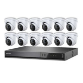 35 Series Day-Night Kit, 16 Channel and 5MP Ball Cameras (x12)