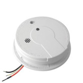 120V AC/DC Wire-in Smoke Alarm with Battery Backup