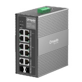 Omada 10-Port Gigabit Industrial Easy Managed Switch with 6-Port PoE+ and 2-Port PoE++