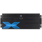 Grabador de rack IP 4U - 4 cámaras IP Windows 10 HDD de 64 TB HDMI