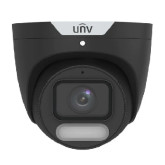 Uniview IPC3624SR-ADF28KM-WP-BK 4MP WDR ColorHunter Eyeball Network Camera, Black