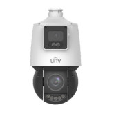 4MP + 4MP Lighthunter Dual-Lens Network PTZ Camera