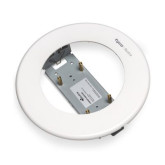 Mini-Dome Flush Mount - White