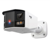 8MP ColorPro Dual-Lens 180&deg; Panoramic Outdoor IP Bullet Camera