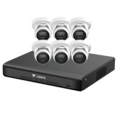 Luminys K56-8D1A2 LumiDeterrent 8 Channel Kit with Six 5MP Cameras