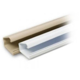 1 1/2" Width Raceway Latching Duct, 6', White - 20 Pieces