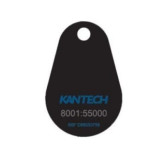 ioSmart Key Fob / Tag formato de tarjeta inteligente MIFARE Plus EV1 2K, Negro - Paquete de 25