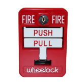 Eaton Wheelock MPS Manual Pull Station, Red, Double Action, Indoor and Outdoor