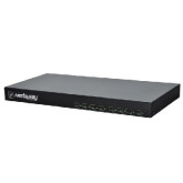 8-Port Ethernet to Fiber Media Converter/Repeater