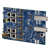 8-Port PoE+ Fiber Media Converter - 2 SFP