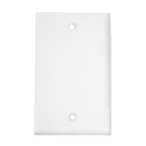 White Blank Wall Plate