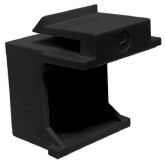 Quest Technology International NIN-1101 Blank Keystone Insert - Black
