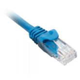Cat5E UTP 350Mhz Snagless Molded Patch Cord 1' - Blue
