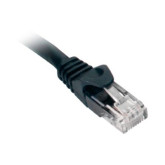 7' CAT6 UTP Snagless Molded Patch Cord - Black