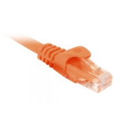 Cable de Conexión Moldeado sin Enganches UTP Cat 6 de 550 MHz - Naranja, 3 pies