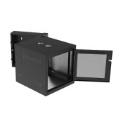 Doble Section Wall Mount Rack/Cabinet - 11U