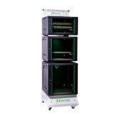 20U Double Section Wall Mount Rack/Cabinet- 20.5" x 20"
