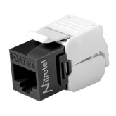 Categoría 6a, RJ45, Módulo de Conector Keystone, Sin Herramientas - sin Blindaje, Negro