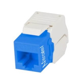 Category 6a, RJ45, Keystone Jack Module, Toolless - Unshielded, Green