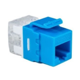 Módulo de Conector Keystone de Categoría 6, 90 Grados, Línea Delgada, Color Marfil