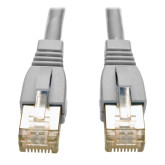 Cat 6E Ethernet UTP Slim Patch Cord - Gray 1 FT