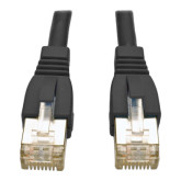 UTP Cat6e Slim Patch Cord Black - 3Ft