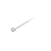 Nylon Cable Tie, 40 Lb, 8", White, 100Pk