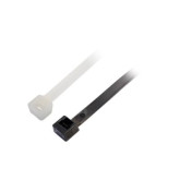 Nylon Plenum Cable Ties 50 Lbs Black 14" - 100PK