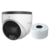 5MP IP Advanced Anylytic Turret Camera with White Light Intensifier