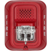 2-Wire Horn/Strobe Wall Red