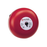 Potter PBA-246 24VAC Indoor/Outdoor 6" Bell, Red
