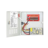 Fuente de Alimentación CCTV Conmutada 12 VDC - 9 Salidas 10A