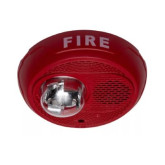 2-Wire LF Sounder Strobe, Ceiling  - Red