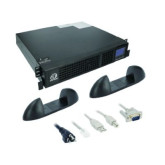 Big Dog Power PR-R8U1K 1000VA Online UPS, 8-Outlets, Pure Sine Wave