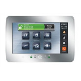 Silver Hardwired Touchscreen Keypad