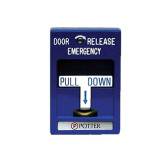 Potter RMS-1T-LP-BLUE Dual-Action Pull Station, SPST