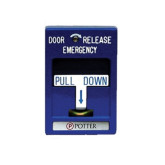 Conventional Single Action Pull Station - Blue