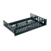 2RU Anodized Custom Shelf for (2) Sonos Amps - 14" Deep