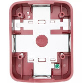 Compact Wall Surface Mount Back Box - Red