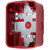 Caja posterior de montaje en superficie de altavoz de pared de la serie L - Rojo