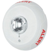 L-Series Strobe White Ceiling Clear Lens - Marked Alert