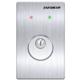 Interruptor de Llave de Cilindro de Embutir con LED - Momentáneo