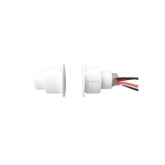 0.75" DPDT Steel Door Recessed Contact - White, Pack of 10