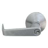 Entry-Type Lever Trim for Rim-Type Exit Devices on Exit Doors