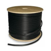 Siamese Plenum Cable - 500', Black