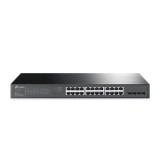 JetStream 28-Port Gigabit Smart Switch with 24-Port PoE+